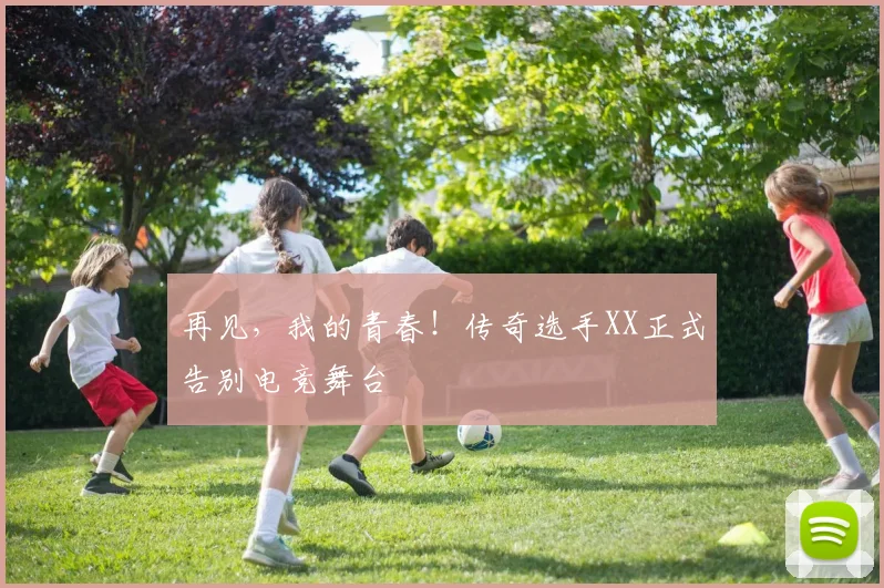 再见，我的青春！传奇选手XX正式告别电竞舞台